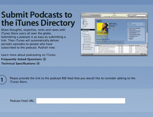How to get a podcast on iTunes